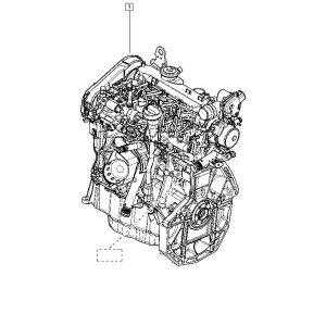 MOTOR KOMPLE CLIO V 19 KADJAR 18 MEGANE IV 18 DUSTER II 18 DOKKER 18 1.3TCe H5H 470