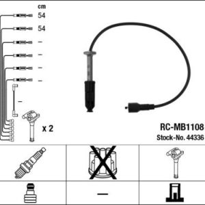 ATESLEME KABLOSU SETI 2 LI MERCEDES M111 W202 S202 C208 A208 W210