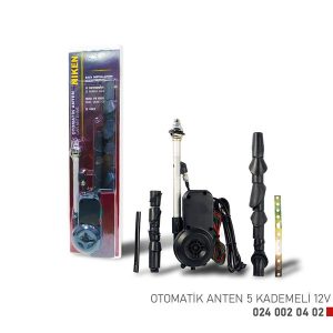 OTOMATİK ANTEN 5 KADEMELİ 12V