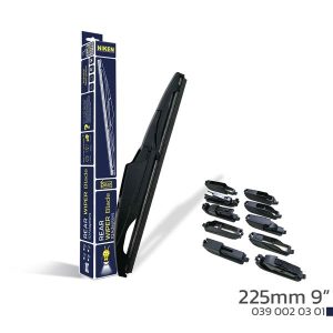 NIKEN 225mm 9 10 APARATLI ARKA SİLECEK SÜPÜRGESİ UNIVERSAL