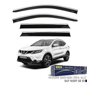 KROMLU CAM RÜZGARLIĞI NISSAN QASHQAI 2014- 4LÜ