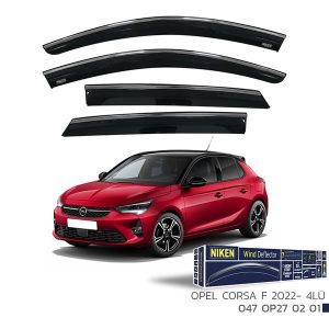 KROMLU CAM RÜZGARLIĞI OPEL CORSA F 2022- 4LÜ