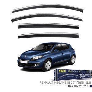 KROMLU CAM RÜZGARLIĞI RENAULT MEGANE III 2011-2015 4LÜ