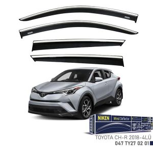 KROMLU CAM RÜZGARLIĞI TOYOTA CHR 2018- 4LÜ
