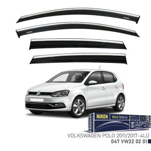 KROMLU CAM RÜZGARLIĞI VW POLO 2011-2017 4LÜ