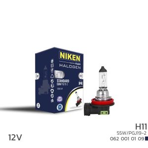 NIKEN H11 55W HALOJEN AMPUL PGJ19-2 12V 64211 7701049263-6216.A3