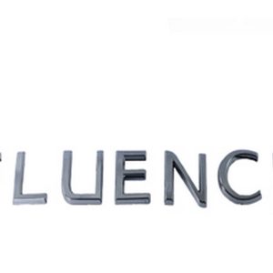 ARKA BAGAJ YAZISI FLUENCE FLUENCE