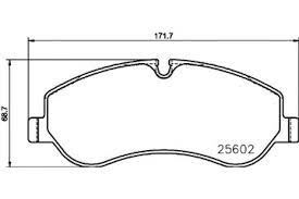 ÖN BALATA FORD TRANSIT V363 14 -TRANSIT CUSTOM 2.2 TDCI 12