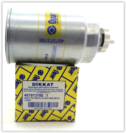 YAKIT FİLTRESİ BOXER 2.0HDI-2.8HDI 00- -DUCATO 2.0JTD-2.8JTD 00-02 -JUMPER 2.0HDI-2.2HDI DOBLO 1.9 46797378E