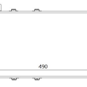 RADYATÖR FELICIA-FAVORİT 1.3 KLİMASIZ MEK 489x285x34 ALÜMİNYUM 115610500-6U0121251