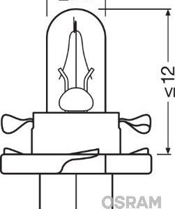 AMPUL 12V 2W PLS SOKETLI GOSTERGE - S.YEŞİL -