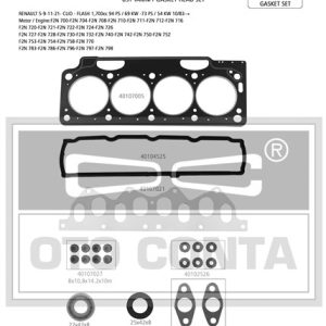 MOTOR TAKIM CONTASI FULL SKC Lİ KEÇELİ R11-R21 1700cc