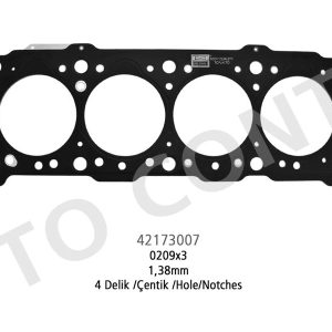 SKC 4 DELİK 1.38m ÇELİK P206-P306-PARTNER-BERLINGO 1.9 DW8 0209.X3