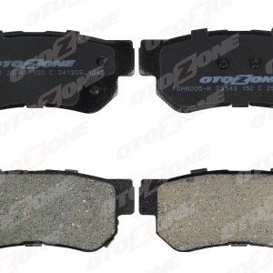 ARKA FREN BALATA HYUNDAI SONATA 2.0L CRDİ. VVTİ GLS 98- / TUCSON. SANTAFE 2.0L CRDi 04-10 / SSANGYONG KYRON 2.0L Xdi 05- / KIA SPORTAGE 2.0L CRDİ 04-