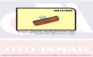 ÇAMURLUK YAN SİNYAL LAMBASI TMPR 7672085
