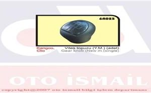 VİTES TOPUZU CLIO SYMBOL YM SİYAH 8200568122
