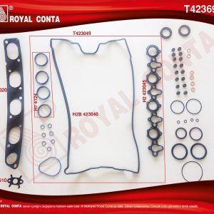 ÜST TAKIM CONTA SKT KEÇELİ REINZ SUB.LAST SKC SİZ MASTER 2.2-2.5 DCI G9T-G9U 7701477813