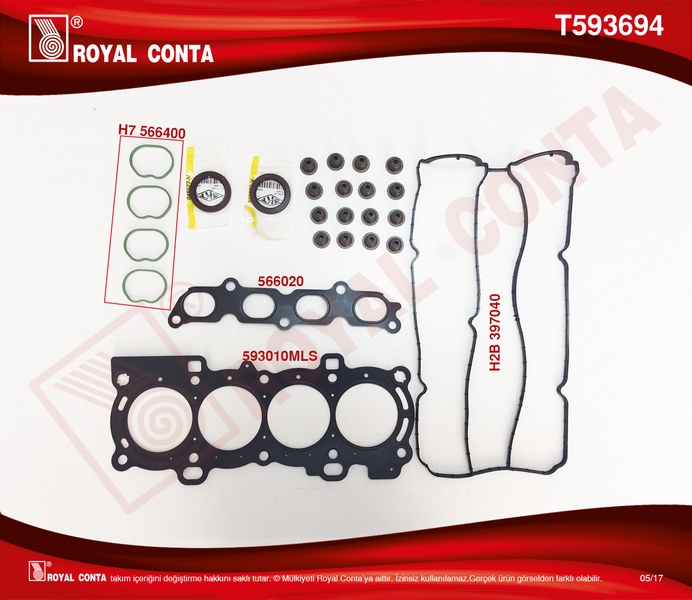 ÜST TAKIM CONTASI SKT KEÇELİ SUB.LASTİKLİ FOCUS II 1.6 16V 03-07 100HP 4M5G 6008