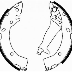 ARKA KAMPANA PABUÇ BALATA HYUNDAI GETZ 1.1L 1.3L 1.4L 1.5L CRDI 02- ABS li araçlar için