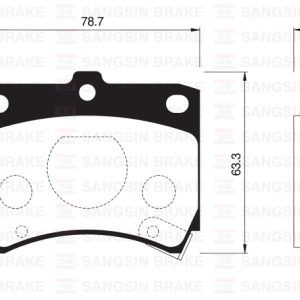 ÖN FREN BALATA KIA PRIDE 1.3L 90- / MAZDA 121 1.3L 87-90