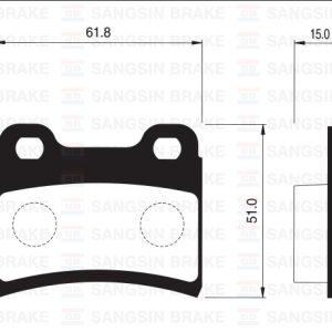 ARKA BALATASI ESCORT 90-98 SEPHIA 1.5 96-98 1.8 97-98 GDB1124