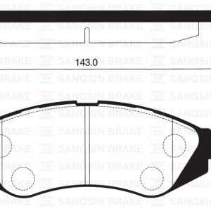 ÖN FREN BALATASI LACETTI 1.4-1.6-1.8 2.0D 04 NUBIRA 1.4-1.6-1.8 2.0D 04 96405129-96495227-96245178-96253367