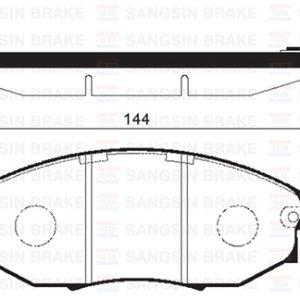 ÖN FREN BALATA CHEVROLET EPICA 2.0L 2.5L 06-
