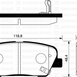 ARKA BALATA DİSK HYUNDAI SANTAFE-GENESIS 06 /KIA SORENTO 09