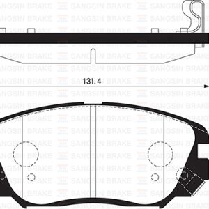 ÖN FREN BALATA OPEL INSIGNIA A 08-17 / CHEVROLET MALIBU 12- / SAAB 9.5 10-12 95514525-1605185-22959105-1605236