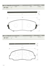 ÖN FREN BALATA SUZUKI GRAND VITARA 2.0L J20A JB420 5 kapı 06- 1.9L F9QB DDİS JB419 05-