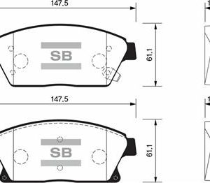ÖN FREN BALATA OPEL ASTRA J 10- / MOKKA 13- / ZAFIRA C 11- / CHEVROLET CRUZE 1.6L J300 09- / TRAX 1.4L 1.6L 11- 16 İNÇ 300mm