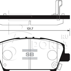 ÖN FREN BALATA HONDA CIVIC 1.8L R18A VTEC FK2 Hatchback 06- / 1.4L L13Z1 FK1 sport 09- 45022SMGE00-45022SMGE01-WVA24087