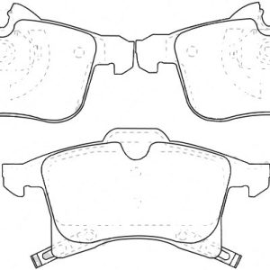 ÖN FREN BALATA OPEL ASTRA H 04- / MERIVA 03- / ZAFIRA 05- / CORSA C D 03- / COMBO 04-