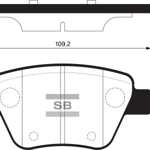 x ARKA BALATA CADDY-GOLF6-JETTA-A3-OCTAVIA-SUPERB 10 GDB1841
