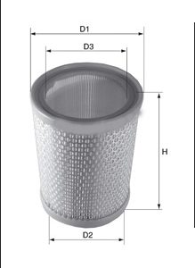 HAVA FİLTRESİ HYUNDAI HD35 4000CC H100 KAMYONET YENİ MODEL 281305H000