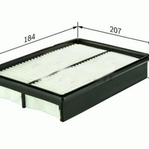 SA2148PL HAVA FİLTRESİ CIVIC V-CIVIC VI 91-96 C2138/3 x 17220PO7000