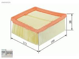 HAVA FİLTRESİ FORD FİESTA V 1.6 TDCİ 90HP 11.04- 5S619601AA-1338536