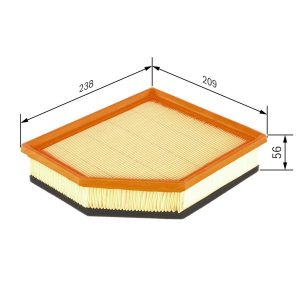 HAVA FİLTRESİ VOLVO V70 3.2 07 S80 T6 07 XC70 3.2 T6 07 S60 T6 01 XC60 3.2 T6 08 V60 10 30745344