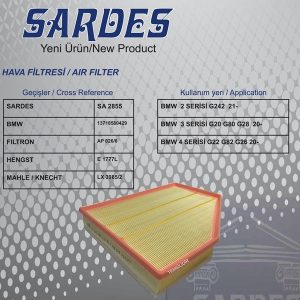 HAVA FİLTRESİ BMW B47 G20 G80 19 G22 G82 20 13718580429