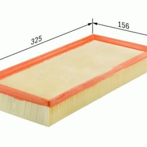 HAVA FİLTRESİ SCUDO-C5-C8-JUMPY-EXPERT-405-406-607-806 1.9TD-2.0HDI SÜNGERLİ 1444.J2-1444.T2-9463624880