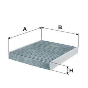 POLEN FİLTRESİ POLO 1.2-1.4-1.6 2010 SEAT IBIZA V 1.6 2011 FABIA 10 KARBONLU 6R0819653