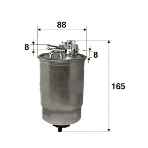 YAKIT FİLTRESİ CADDY II-POLO-CORDOBA-IBIZA III 1.9 SDI-TDI x 6K0127401G