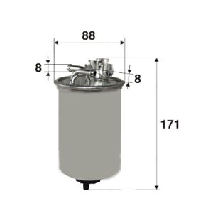 YAKIT FİLTRESİ GALAXY 1.9TDI . SEAT ALHAMBRA 1.9TDI . VW SHARAN 1.9TDI-2.0TDI 95-10 x 7M0127401A-1131927-1120224