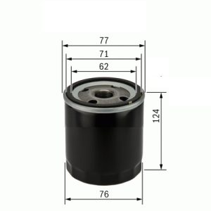 YAĞ FİLTRESİ FOCUS-FIESTA III-V-ESCORT-MONDEO-CONNCET 1.6 16V-1.8 16V-2.0-16V x 1119421-1071746-1663050