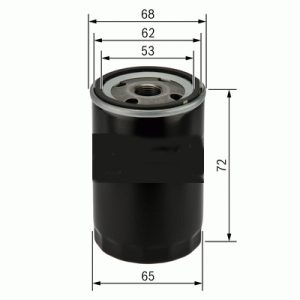 YAĞ FİLTRESİ C1-P107 1.0-COROLLA 1.3-1.3 12V-1.6-1.8 - AVENSIS 1.6-1.8-YARIS 1.3-1.5-CAMRY-CARINA x 1109.Y3-991503001-1560113051