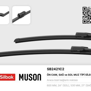 SİLECEK SÜPÜRGESİ 600/530MM MUZ TİPİ KODİAQ NS7 03/17
