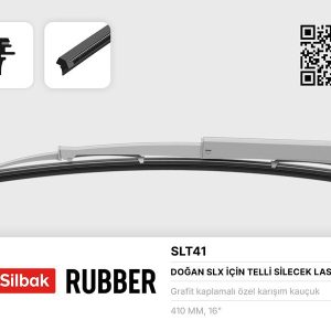 SİLECEK LASTİĞİ 410MM TELLİ SLX