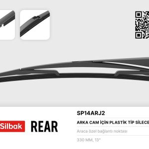 SİLECEK SÜPÜRGESİ ARKA PLASTİK TİP 350MM DAIHATSU SİRİON M3 10/04 . HYUNDAI ACCENT III MC 11/0 5 11/10 . H-1 CARGO. TRAVEL 02/08 . İ40 CW 07/11 .
