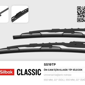 SİLECEK SÜPÜRGESİ 550MM BERLINGO-PARTNER -08 BOXER-JUMPER-DUCATO -06 P206-P306-XSARA-P406 SPRINTER -VW LT ST -TRANSIT T12-T15 91 00 MONDEO III 00 07