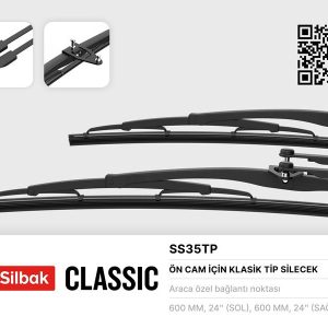 SİLECEK SÜPÜRGESİ 600MM IKARUS OTOBÜS-MAGIRUS-DEUTZ YMMERCEDES BENZ L310. 0310 80-